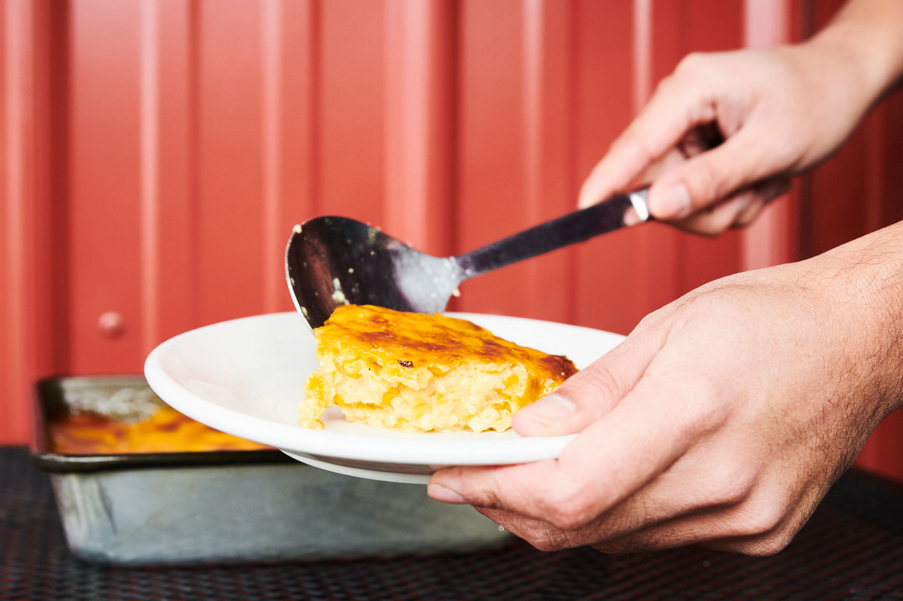 Rachel Barnett’s corn pie